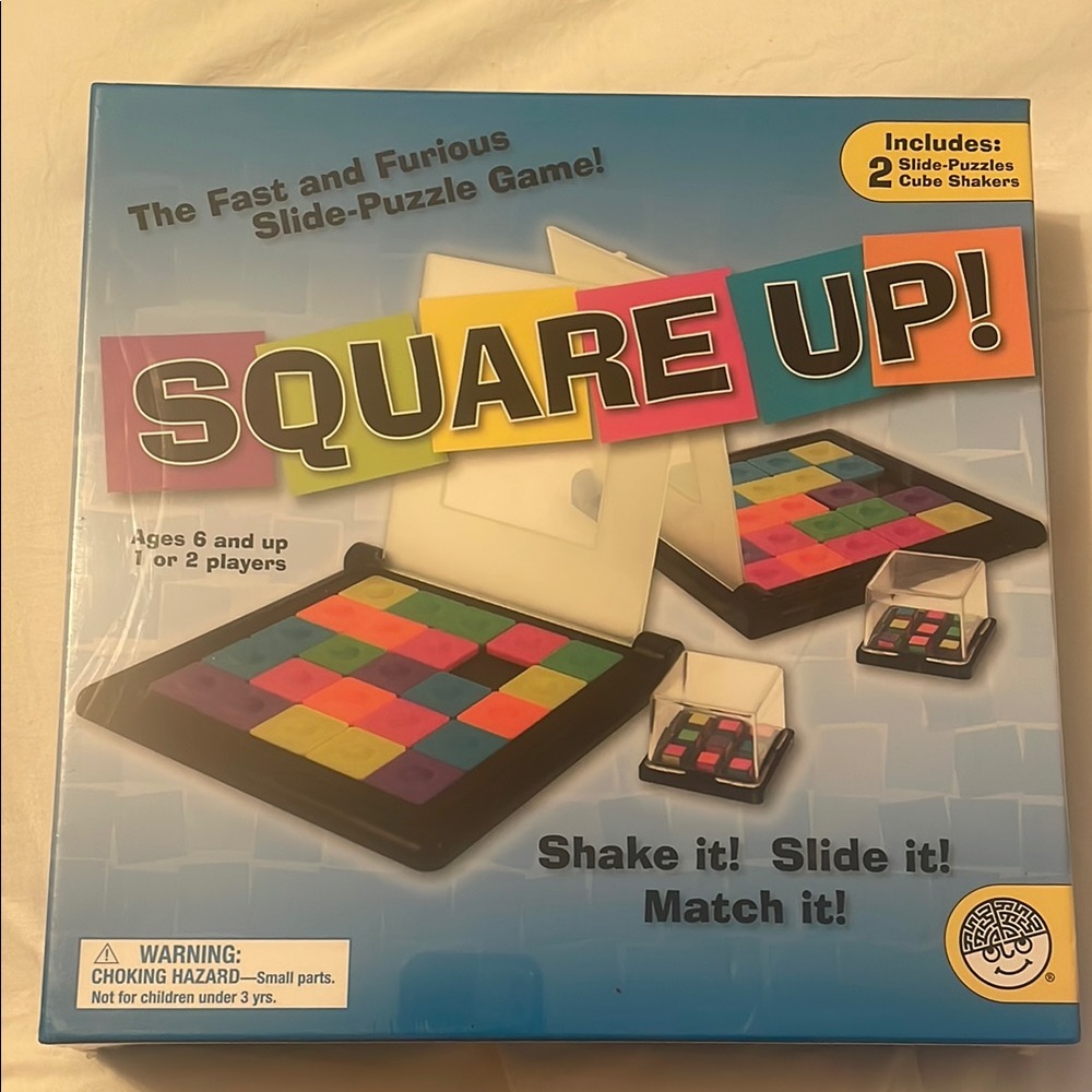Square Up Slide-Puzzle Game